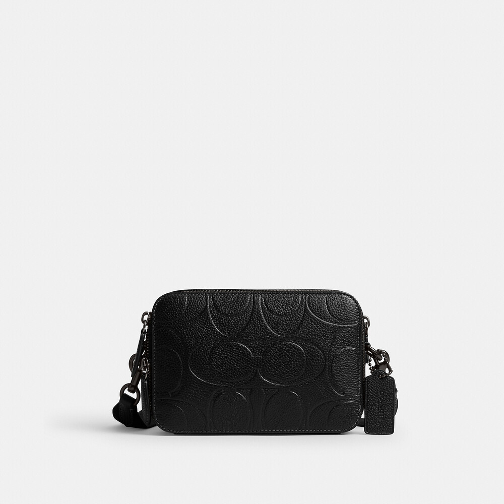 Coach Outlet Men's Charter Crossbody Bag 19 In Maxi Signature Leather